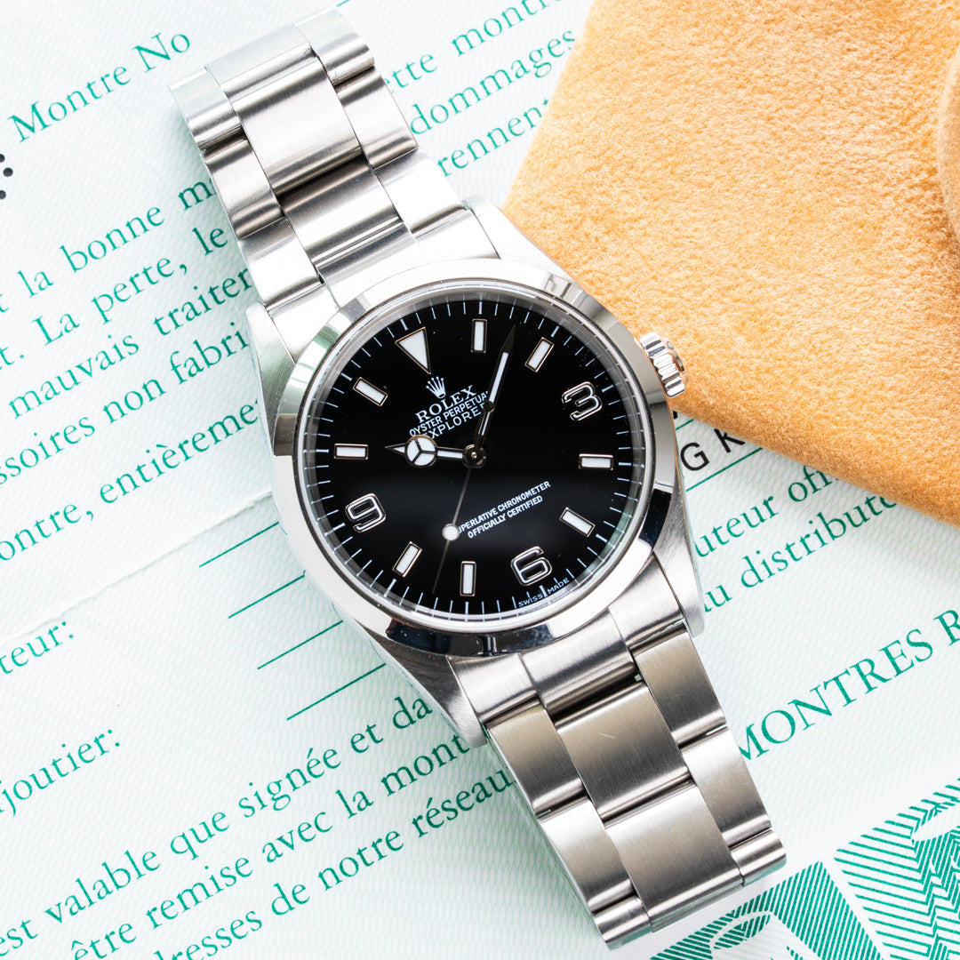 2001 Rolex Explorer Ref. 114270