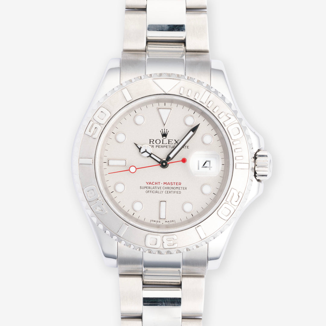 2001 Rolex Yacht-Master Ref. 16622 Platinum with Box & Papers