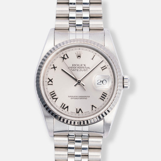 2004 Rolex Datejust Ref. 16234 Rhodium Dial
