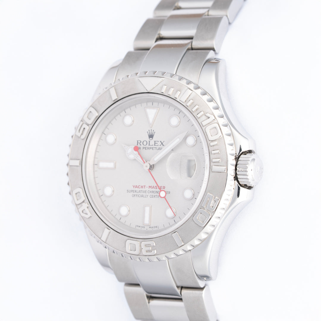 2001 Rolex Yacht-Master Ref. 16622 Platinum with Box & Papers