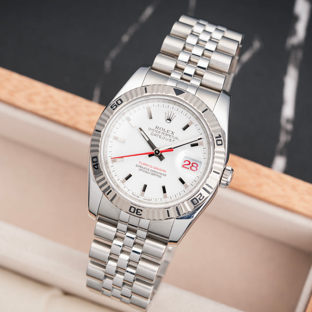2006 Rolex Datejust Turn-O-Graph Ref. 116264 with Box & Papers