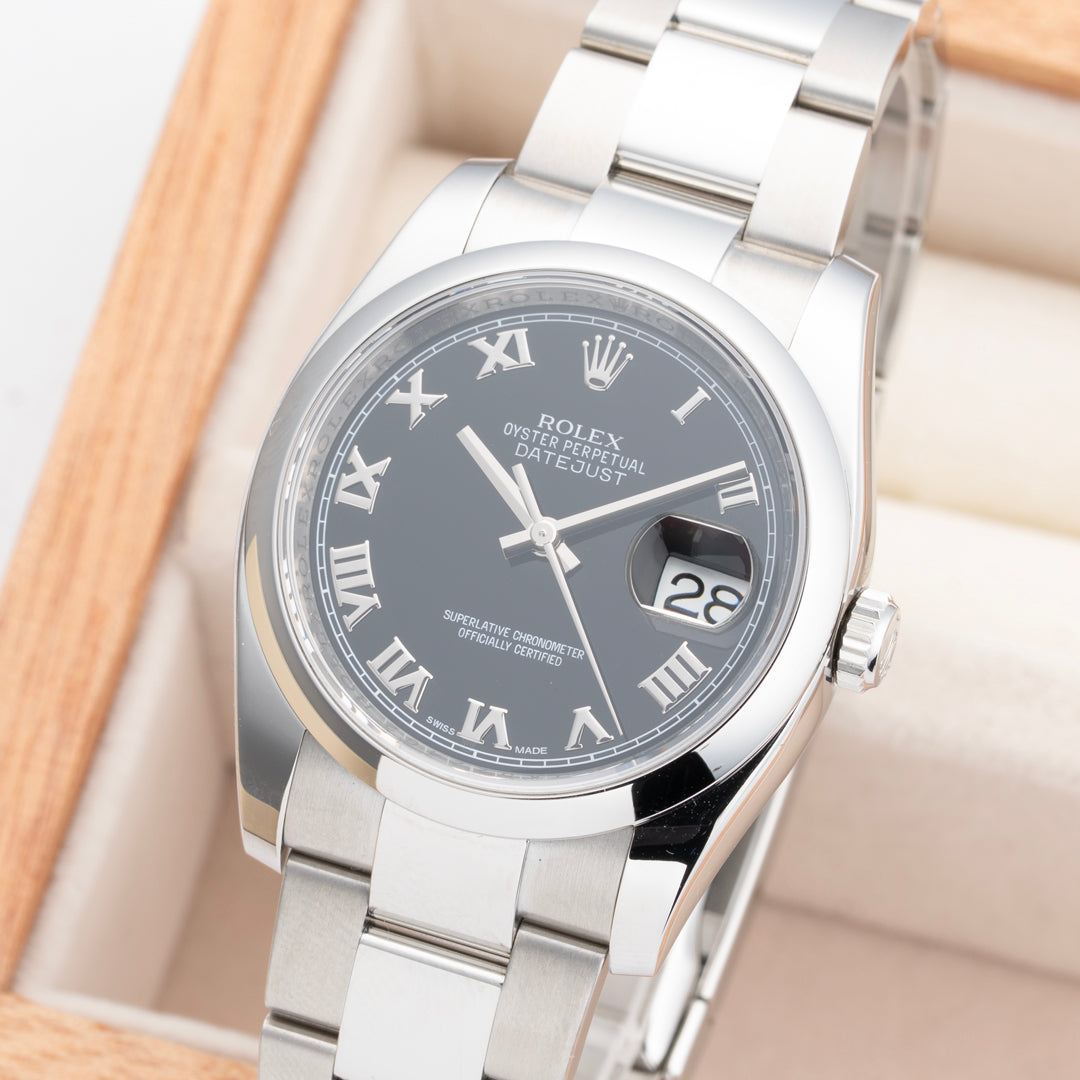 2014 Rolex Datejust Ref. 116200 with Box & Papers