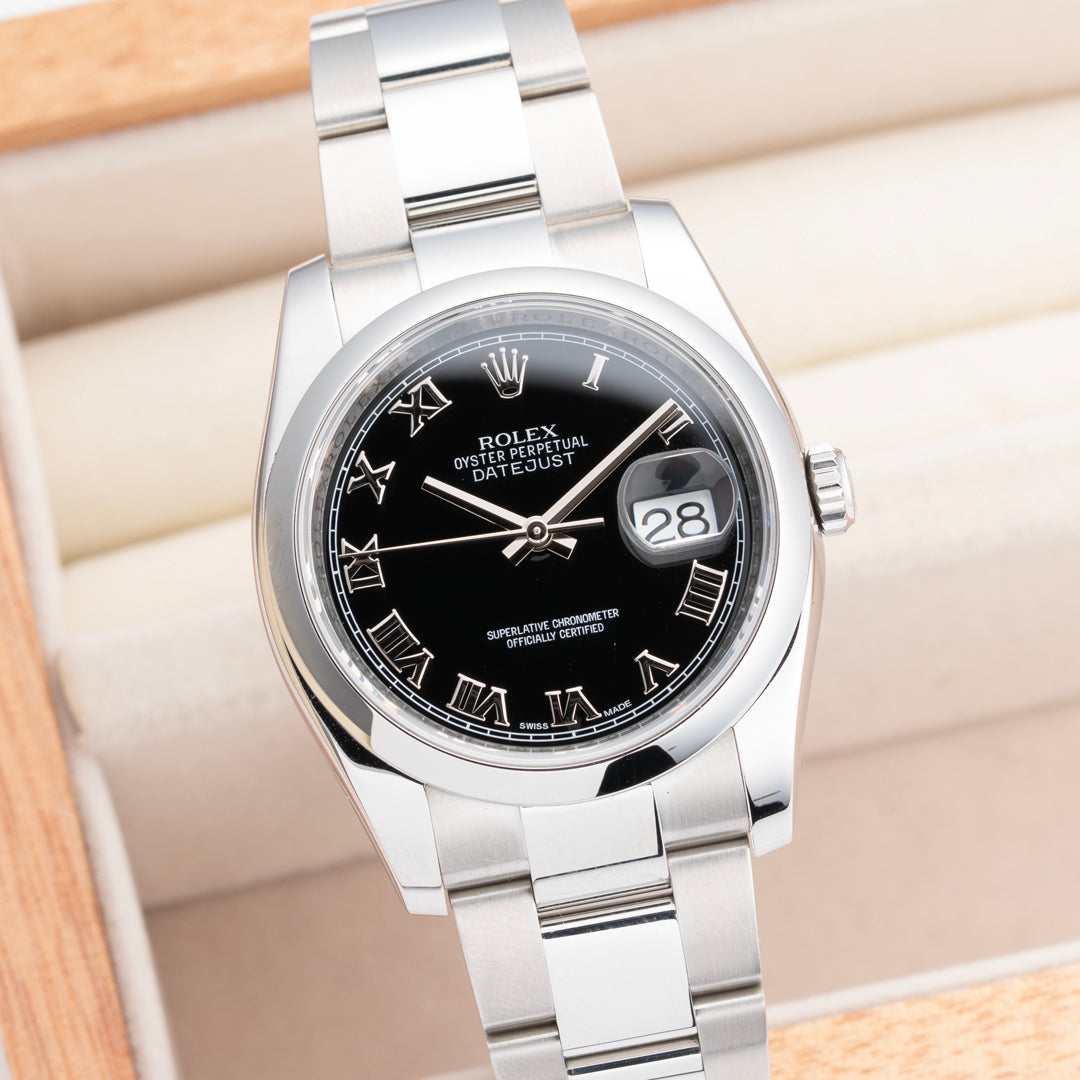 2014 Rolex Datejust Ref. 116200 with Box & Papers
