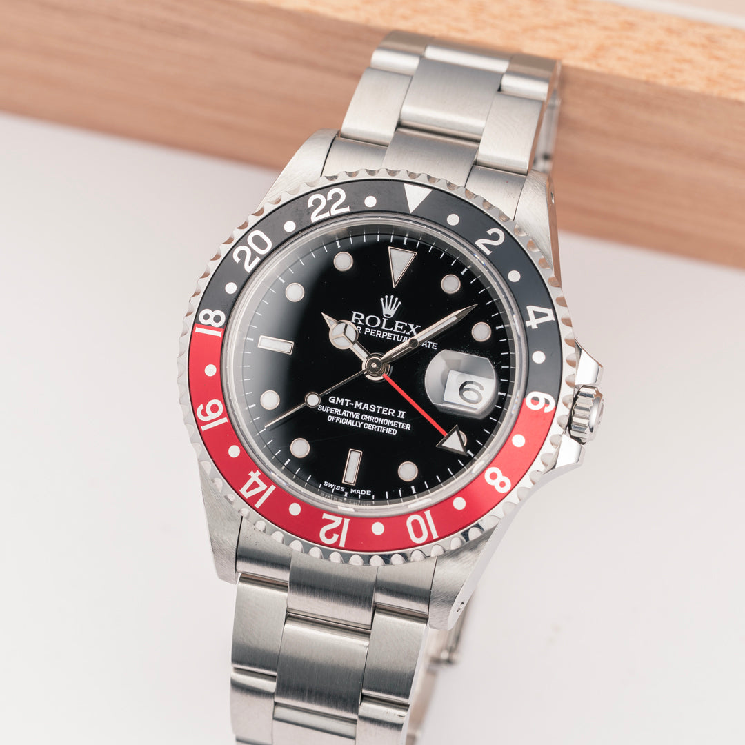 2002 Rolex GMT-Master II Ref. 16710 "Coke" with Papers