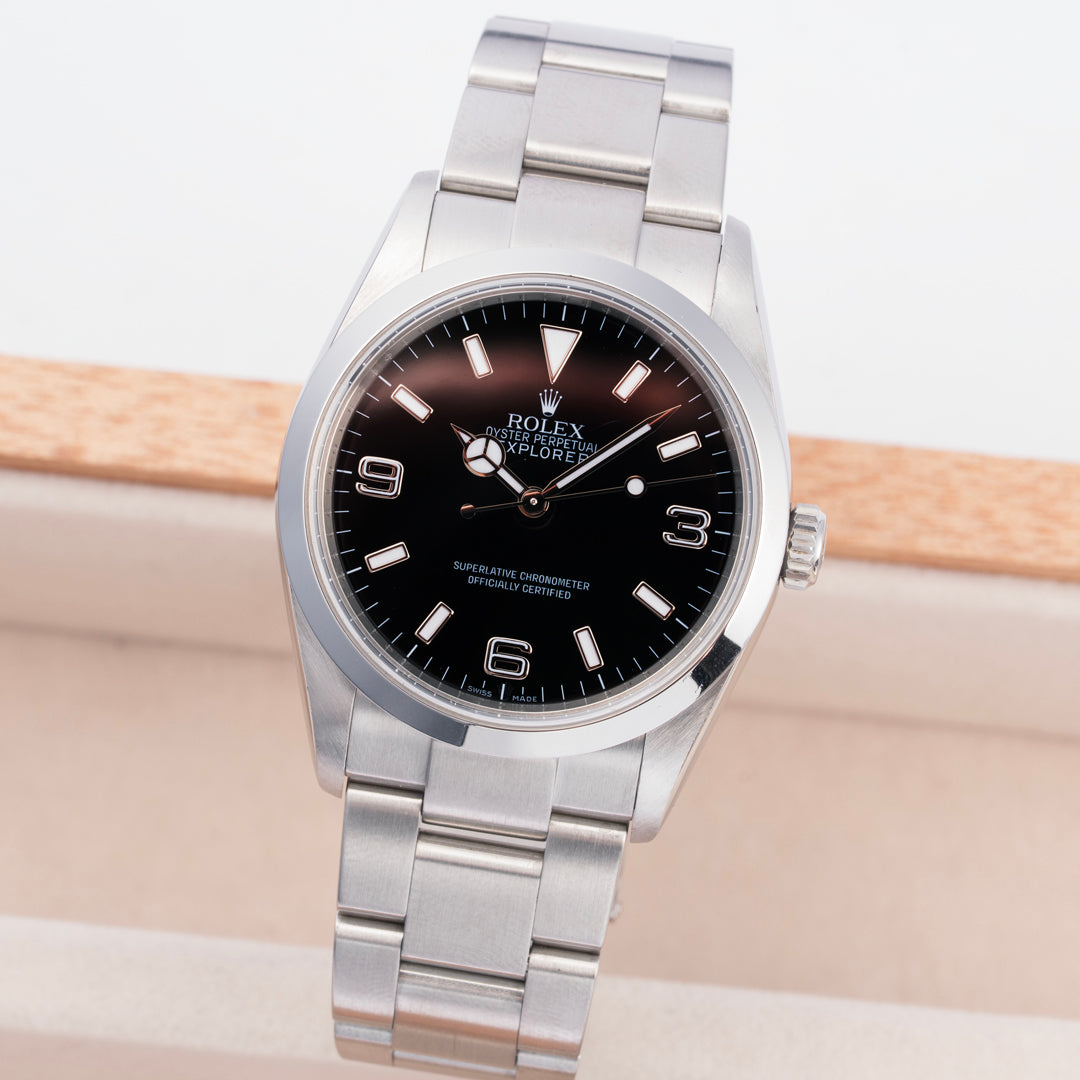 2007 Rolex Explorer Ref. 114270 with Box & Papers