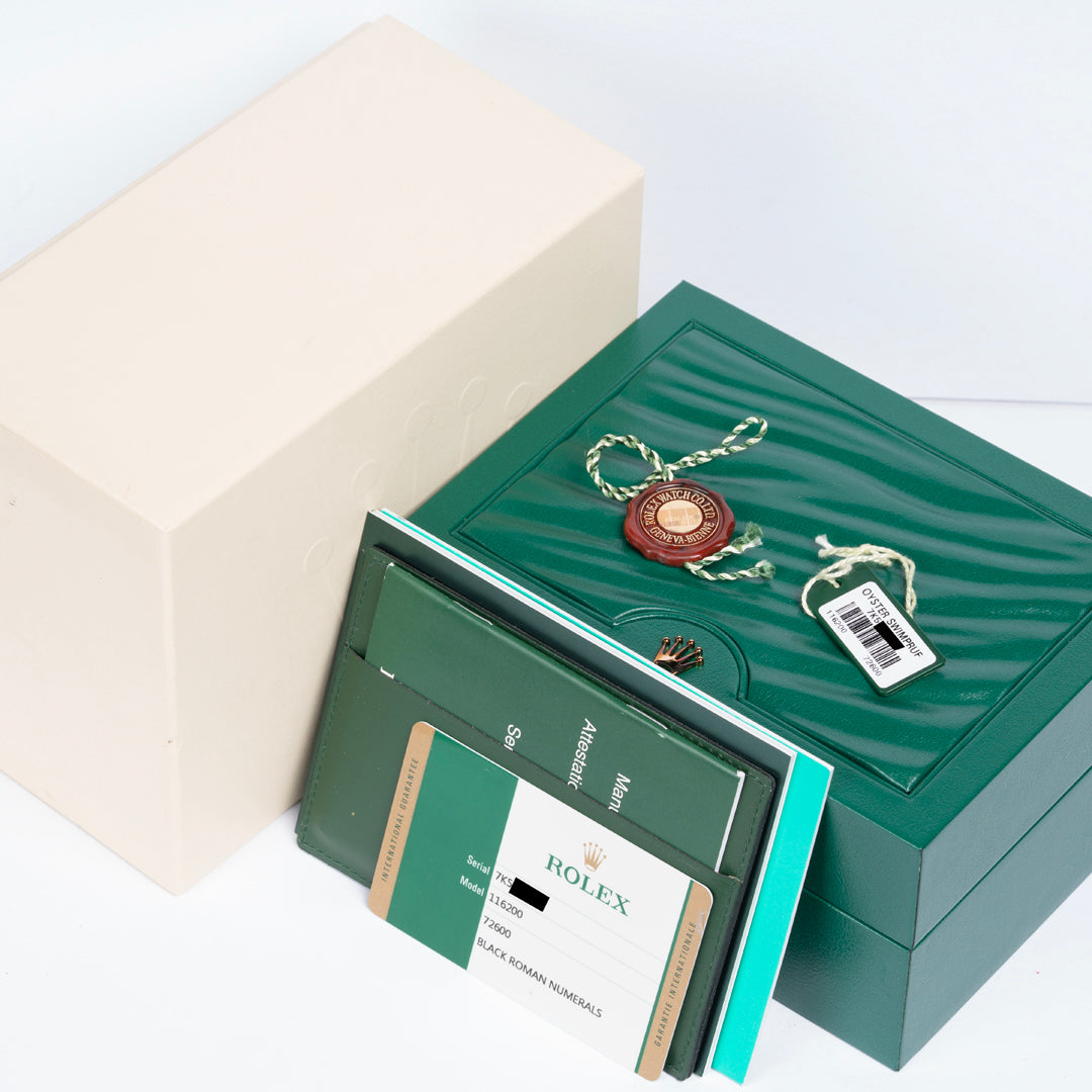 2014 Rolex Datejust Ref. 116200 with Box & Papers