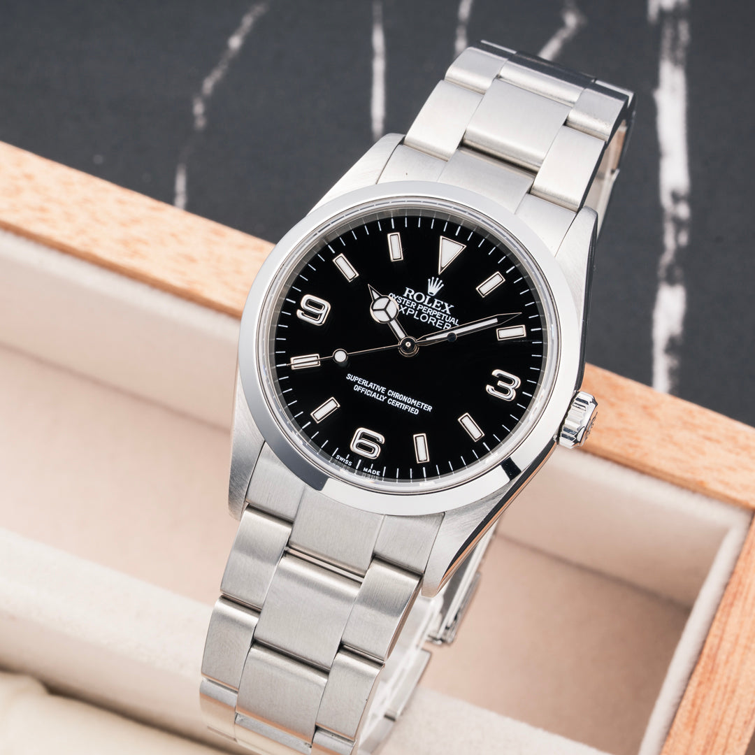 2006 Rolex Explorer Ref. 114270 with Box & Papers