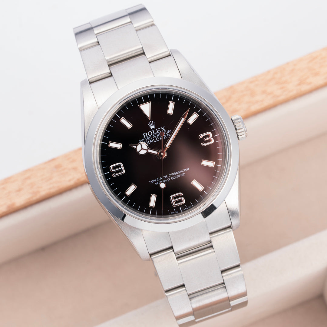 2007 Rolex Explorer Ref. 114270 with Box & Papers