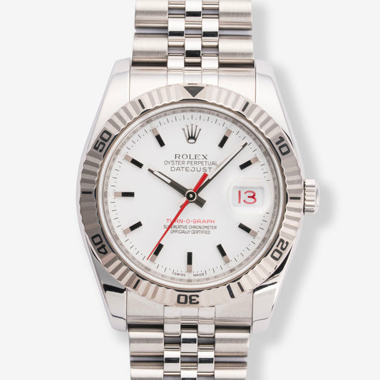 2006 Rolex Datejust Turn-O-Graph Ref. 116264 with Box & Papers