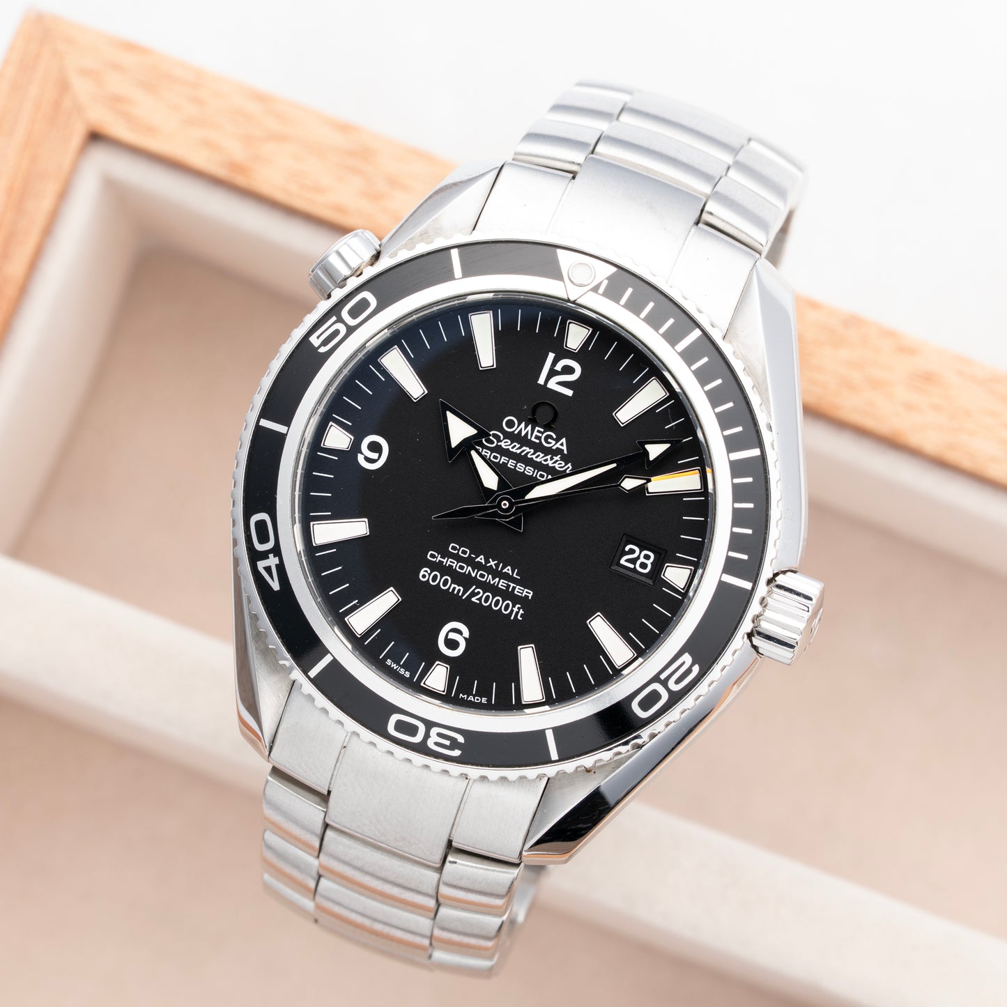 2007 Omega Seamaster Planet Ocean Ref. 2201.50 with Box & Papers