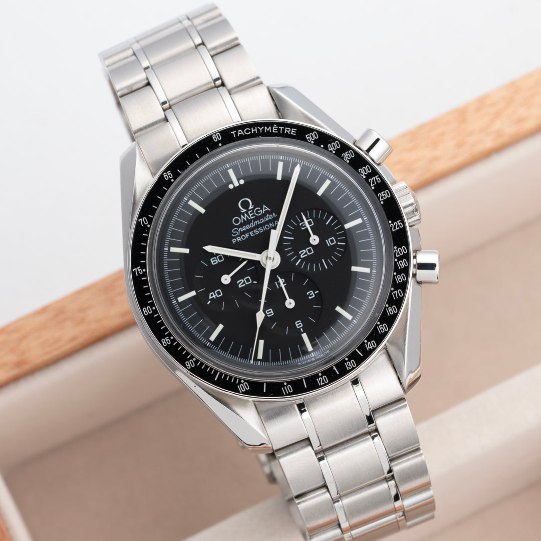 2003 Omega Speedmaster "Hesalite Sandwich" Professional Ref. 3572.50 with Box & Papers