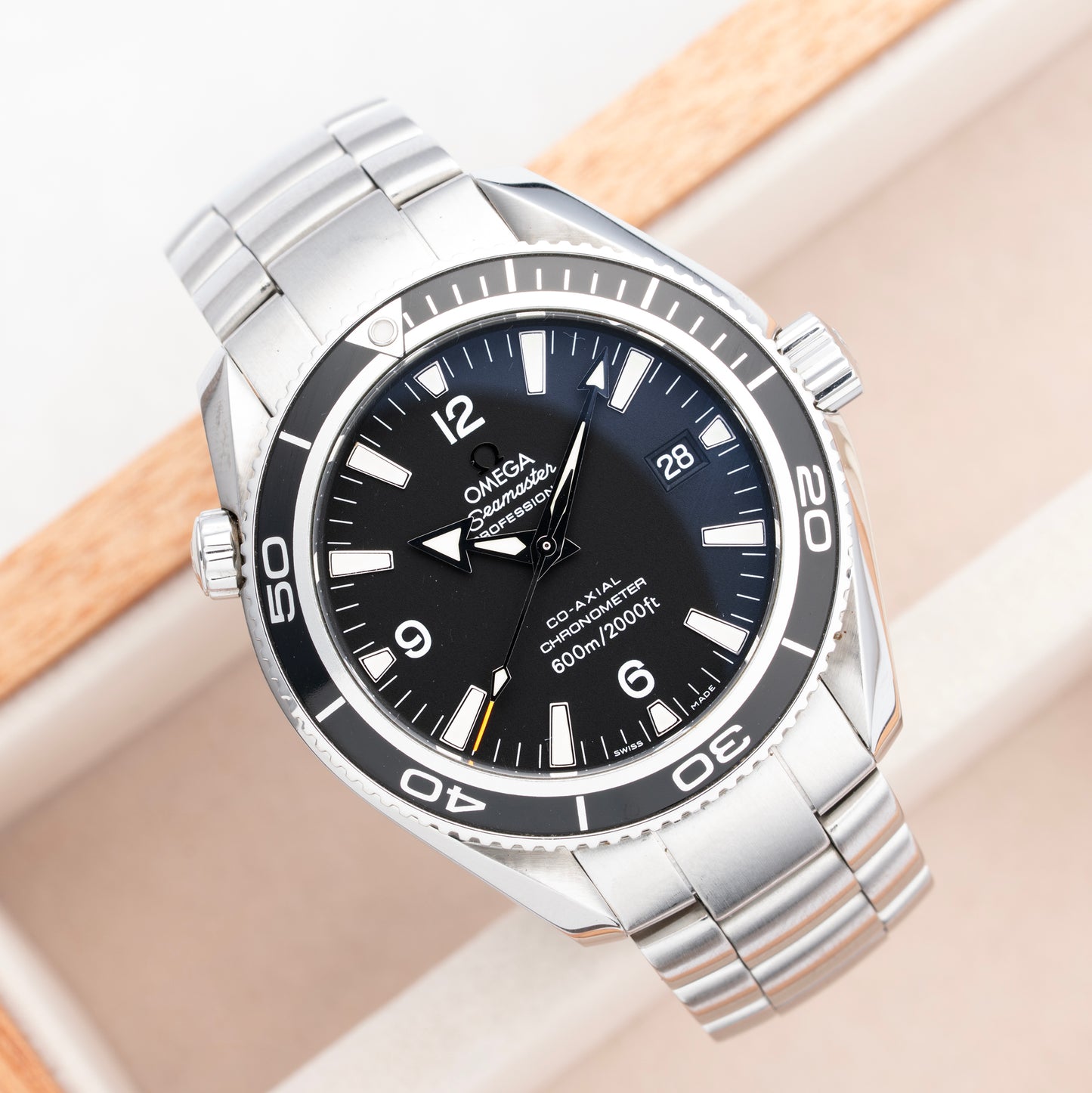 2007 Omega Seamaster Planet Ocean Ref. 2201.50 with Box & Papers