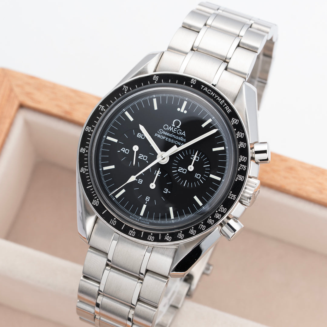 2003 Omega Speedmaster "Hesalite Sandwich" Professional Ref. 3572.50 with Box & Papers