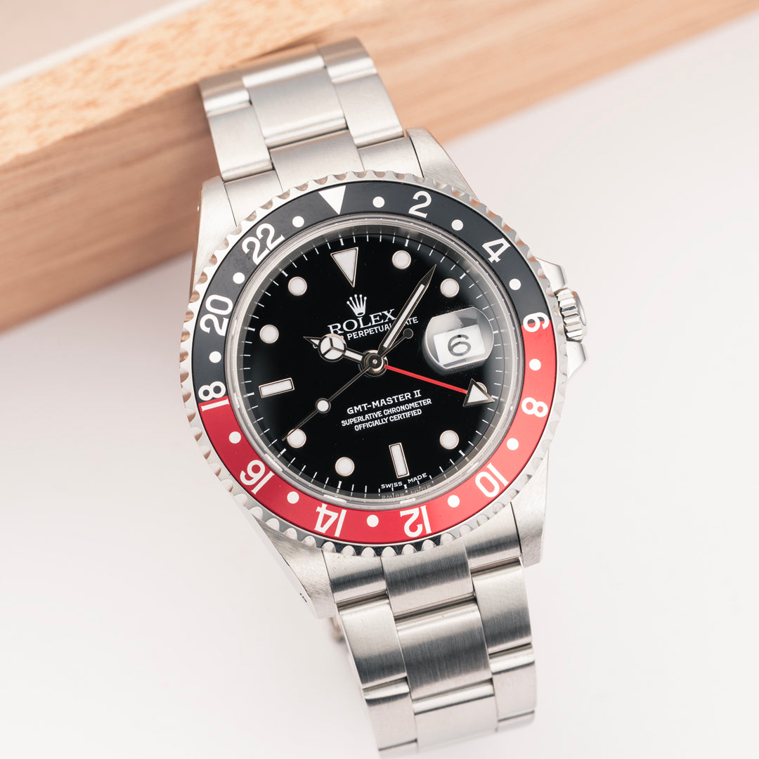 2002 Rolex GMT-Master II Ref. 16710 "Coke" with Papers