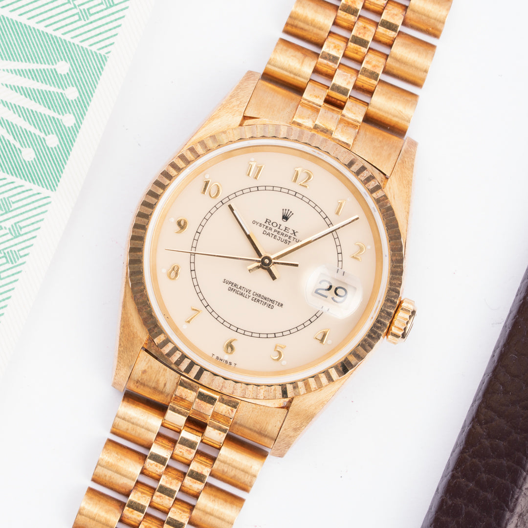 1994 Rolex Datejust Ref. 16238 "Boiler Dial" with Box & Papers