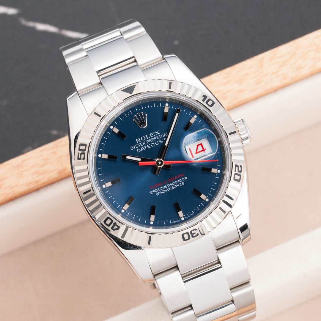 2007 Rolex Datejust Turn-O-Graph Ref. 116264 with Papers