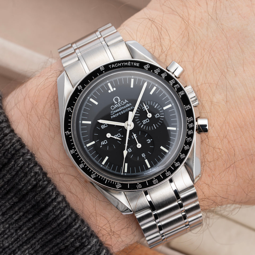 2003 Omega Speedmaster "Hesalite Sandwich" Professional Ref. 3572.50 with Box & Papers