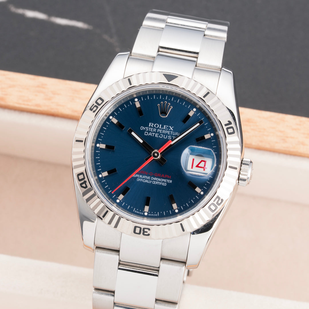 2007 Rolex Datejust Turn-O-Graph Ref. 116264 with Papers