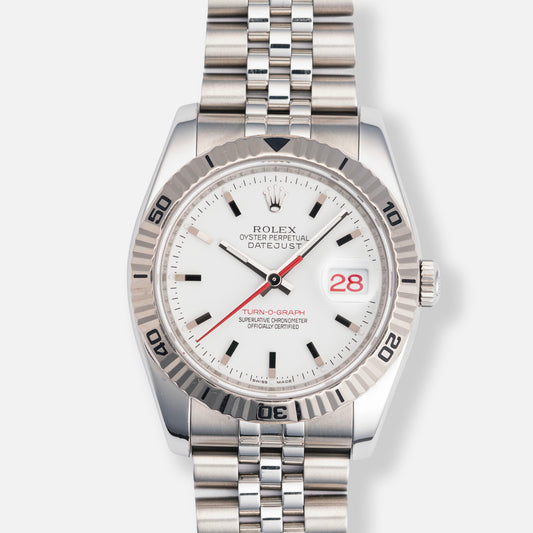 2006 Rolex Datejust Turn-O-Graph Ref. 116264 with Box & Papers