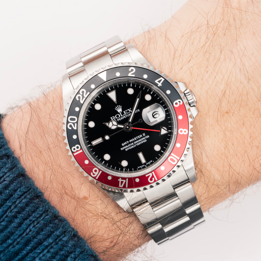 2002 Rolex GMT-Master II Ref. 16710 "Coke" with Papers