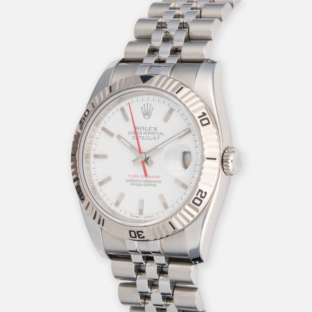 2006 Rolex Datejust Turn-O-Graph Ref. 116264 with Box & Papers