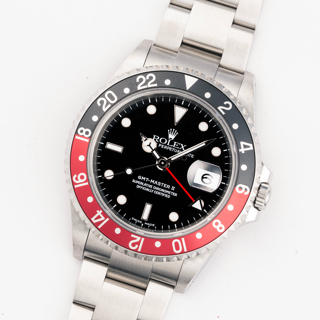 2002 Rolex GMT-Master II Ref. 16710 "Coke" with Papers
