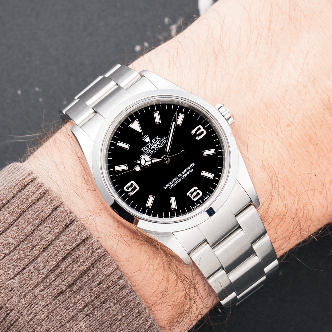 2007 Rolex Explorer Ref. 114270 with Box & Papers