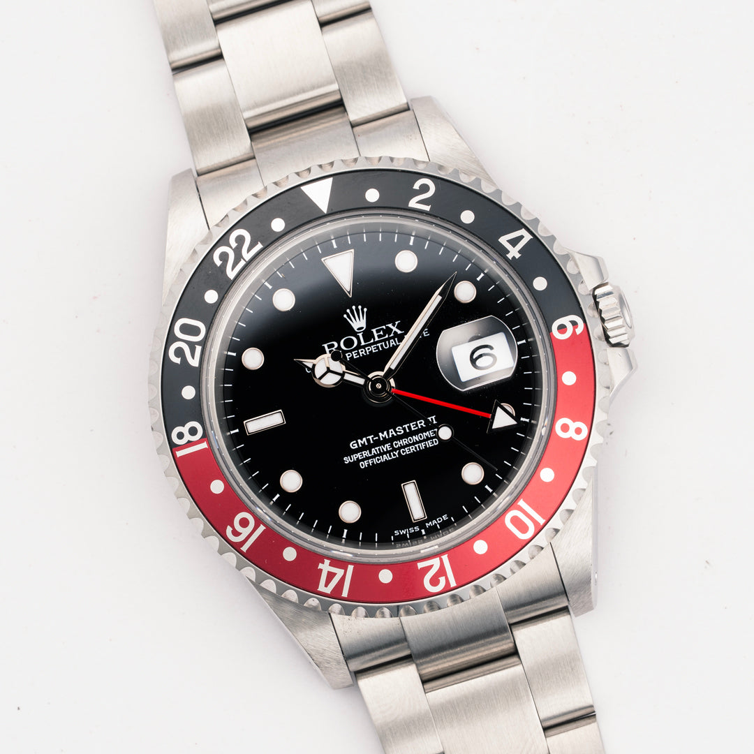 2002 Rolex GMT-Master II Ref. 16710 "Coke" with Papers