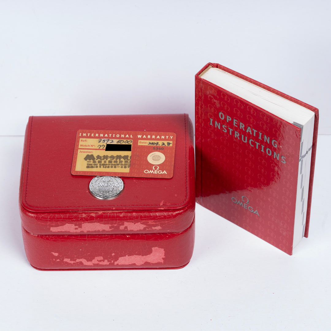 2003 Omega Speedmaster "Hesalite Sandwich" Professional Ref. 3572.50 with Box & Papers