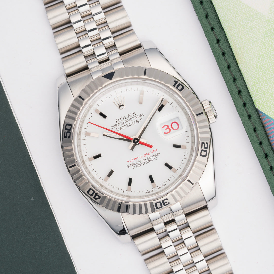 2006 Rolex Datejust Turn-O-Graph Ref. 116264 with Box & Papers