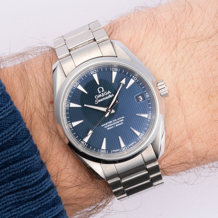 2015 Omega Aqua Terra Ref. 231.13.39.21.03.001 with Box & Papers