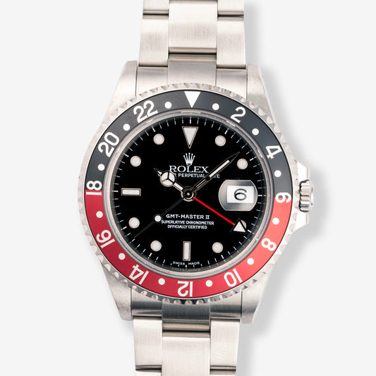 2002 Rolex GMT-Master II Ref. 16710 "Coke" with Papers