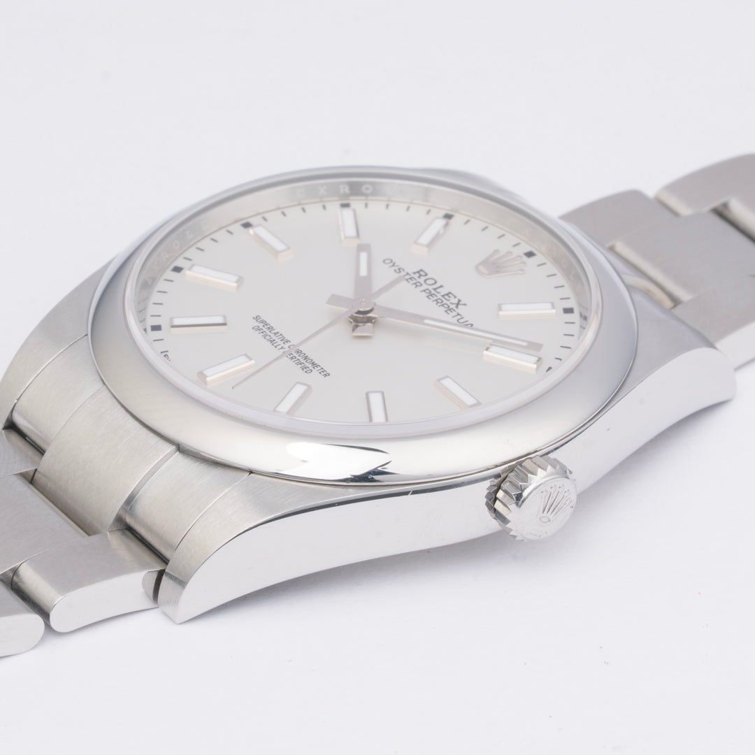 2019 Rolex Oyster Perpetual Ref. 114300 with Box & Papers