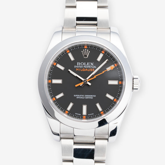 2014 Rolex Milguass Ref. 116400 with Box & Papers