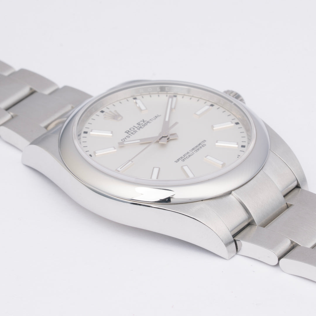 2019 Rolex Oyster Perpetual Ref. 114300 with Box & Papers