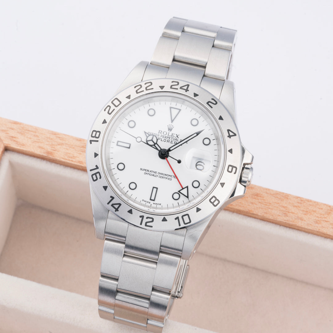 2001 Rolex Explorer II Ref. 16570 with Papers