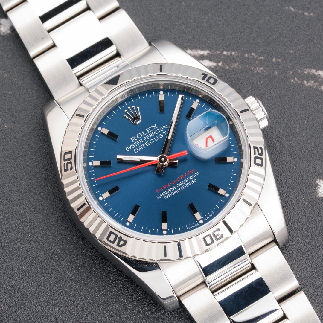 2007 Rolex Datejust Turn-O-Graph Ref. 116264 with Papers