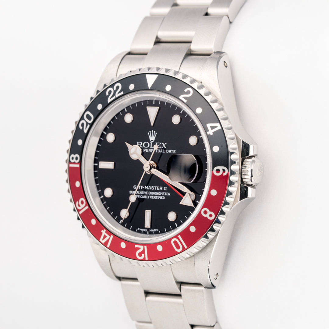 2002 Rolex GMT-Master II Ref. 16710 "Coke" with Papers