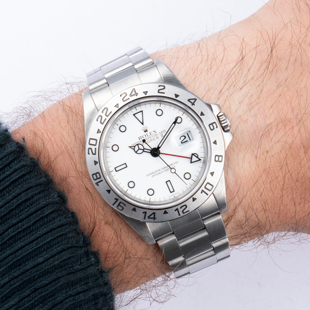 2000 Rolex Explorer II Ref. 16570 with Box & Papers