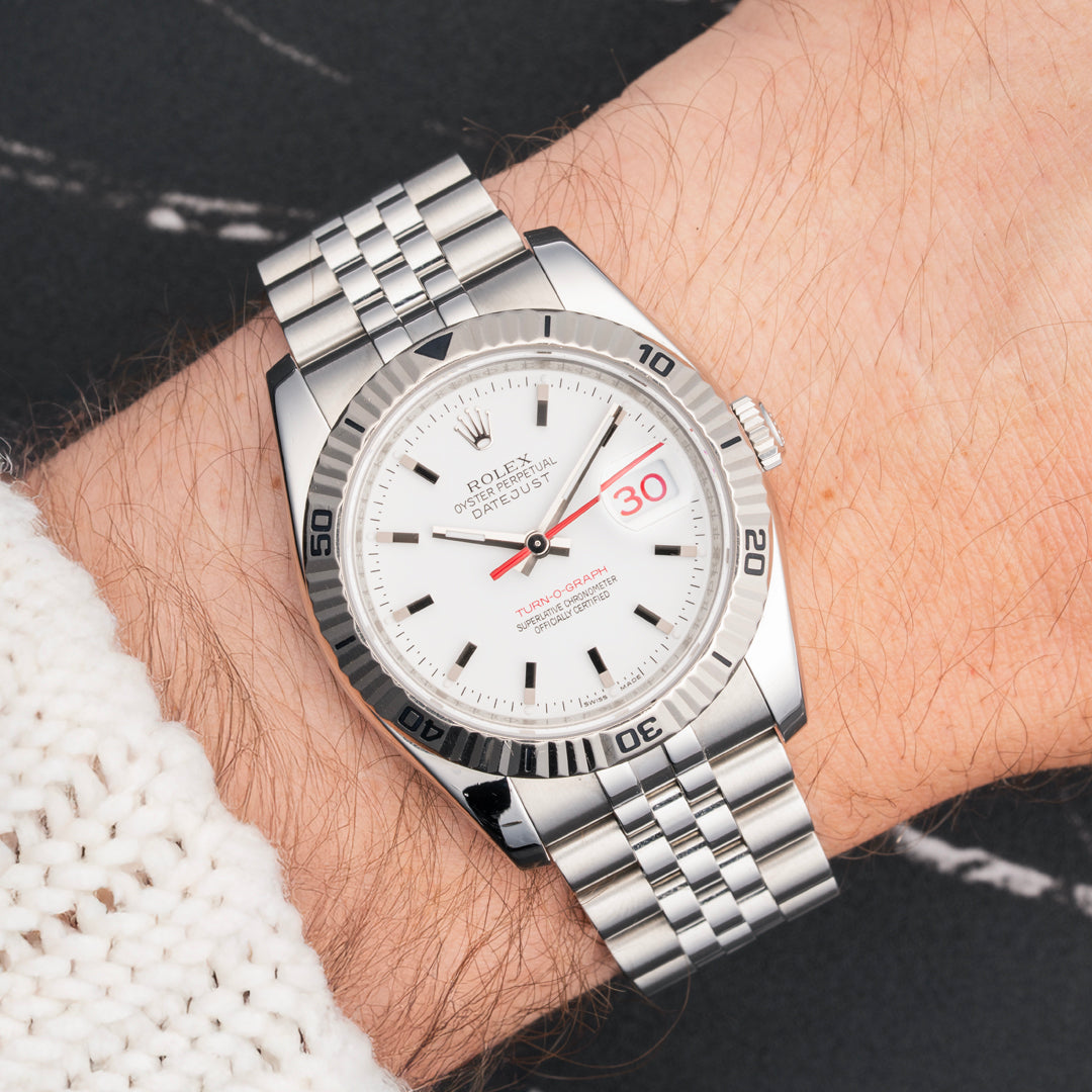 2006 Rolex Datejust Turn-O-Graph Ref. 116264 with Box & Papers