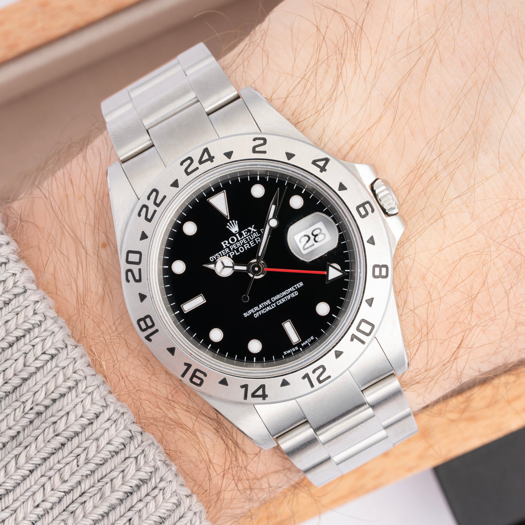 2002 Rolex Explorer II Ref. 16570 with Box & Papers