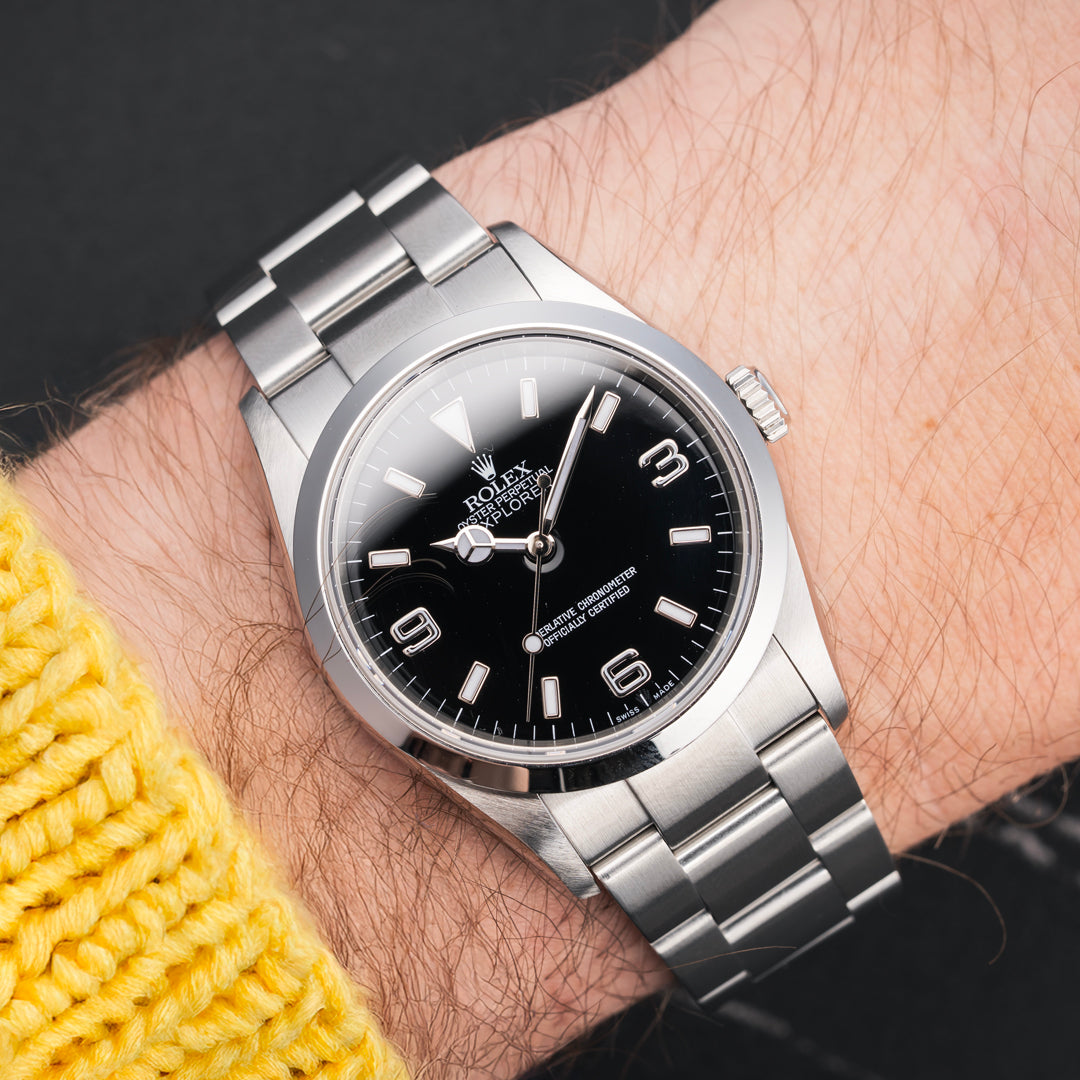 2002 Rolex Explorer Ref. 114270 with Box & Papers