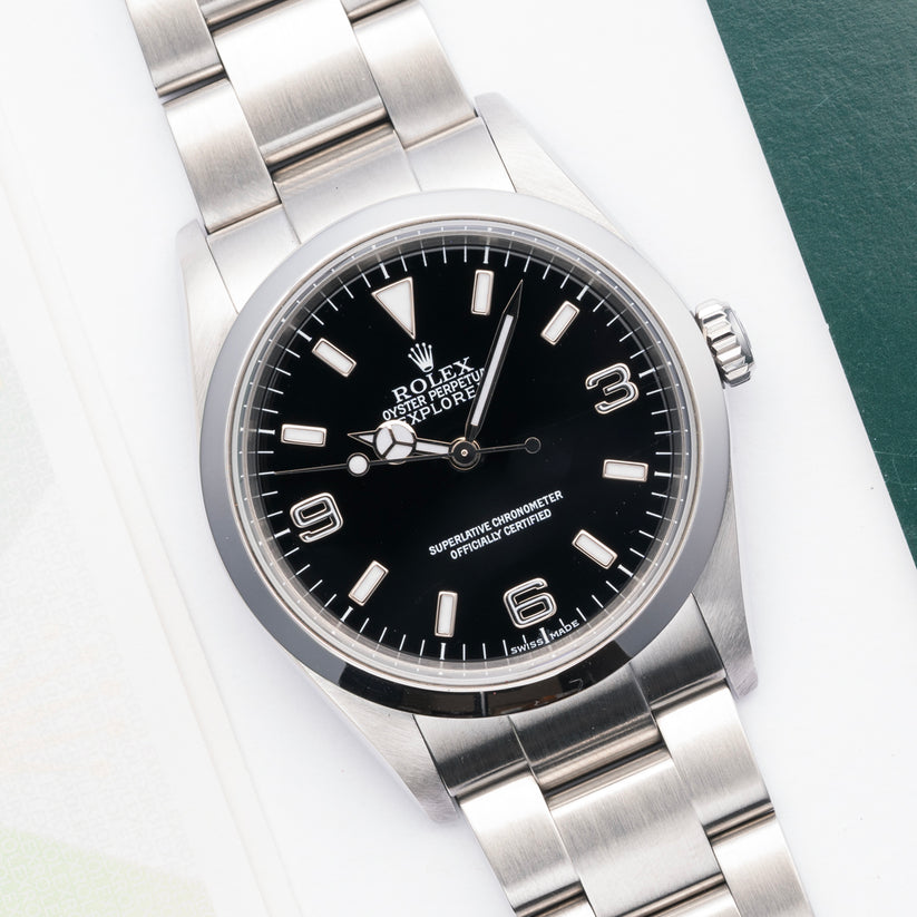 2006 Rolex Explorer Ref. 114270 with Box & Papers
