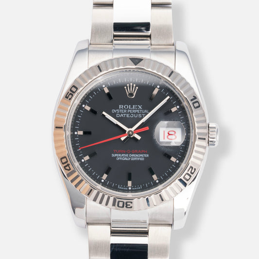 2007 Rolex Datejust Turn-O-Graph Ref. 116264 with Box & Papers
