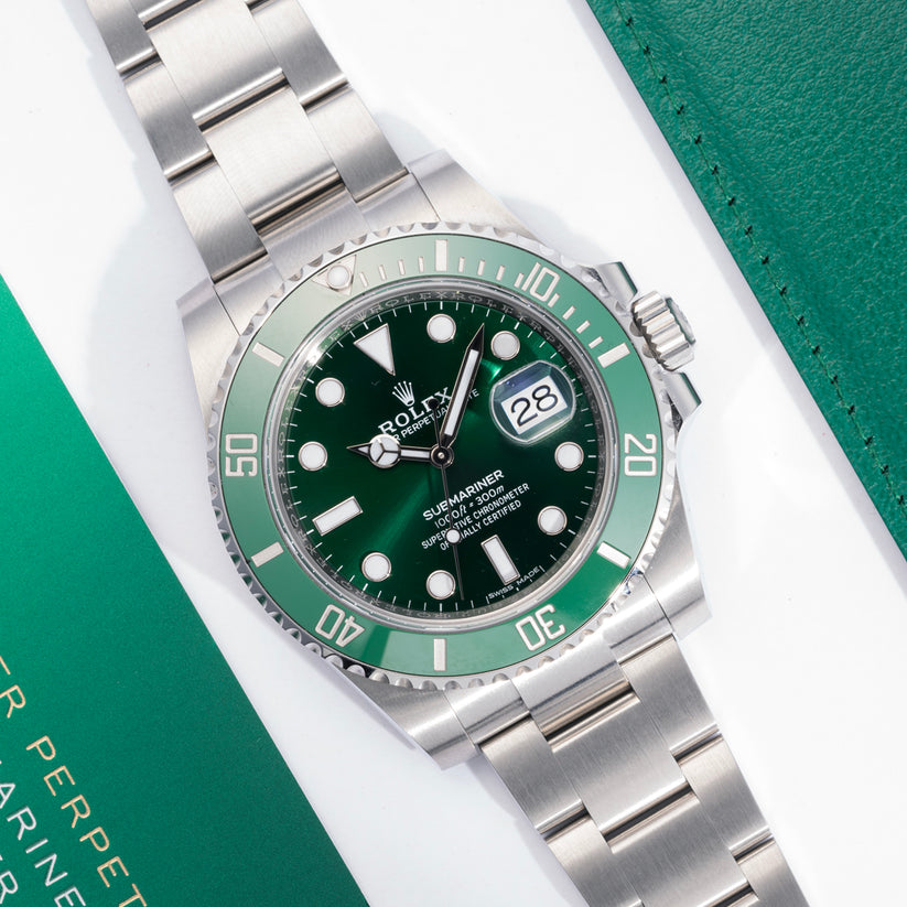 2019 Rolex Submariner Date "Hulk" Ref. 116610LV with Box & Papers
