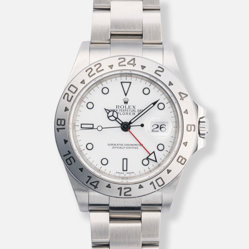 2000 Rolex Explorer II Ref. 16570 with Box & Papers | 2025 Service