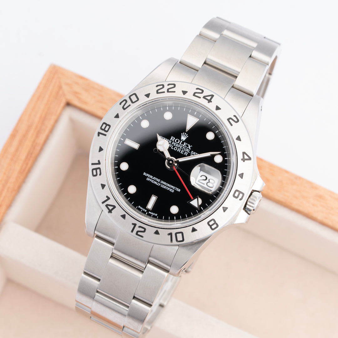 2002 Rolex Explorer II Ref. 16570 with Box & Papers