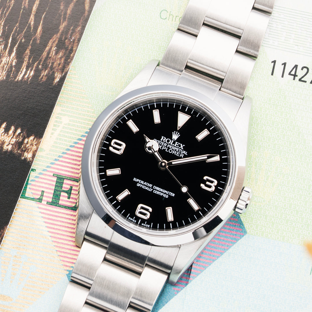2006 Rolex Explorer Ref. 114270 with Box & Papers