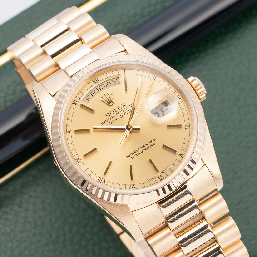 1988 Rolex Day-Date Ref. 18238 with Box