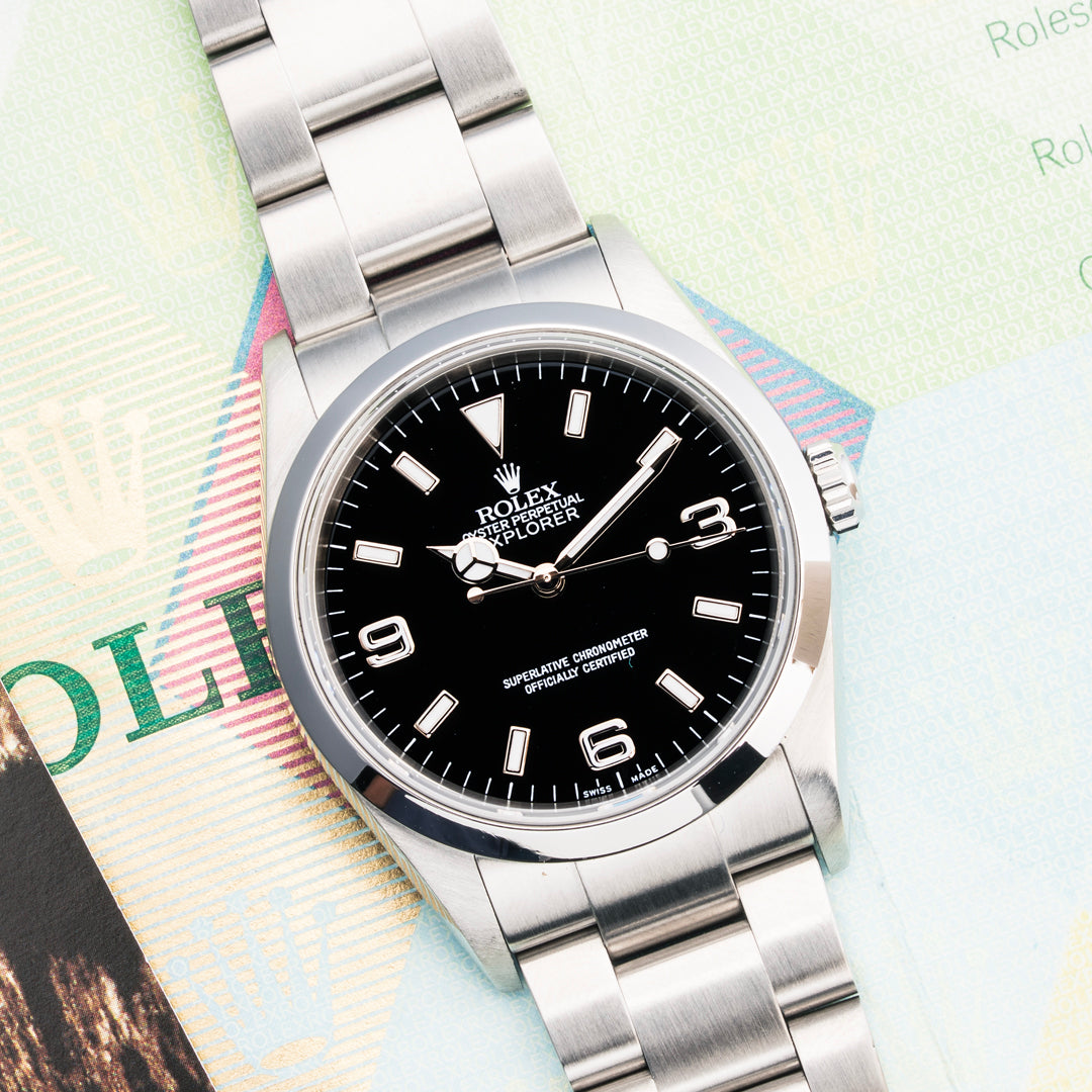 2006 Rolex Explorer Ref. 114270 with Box & Papers